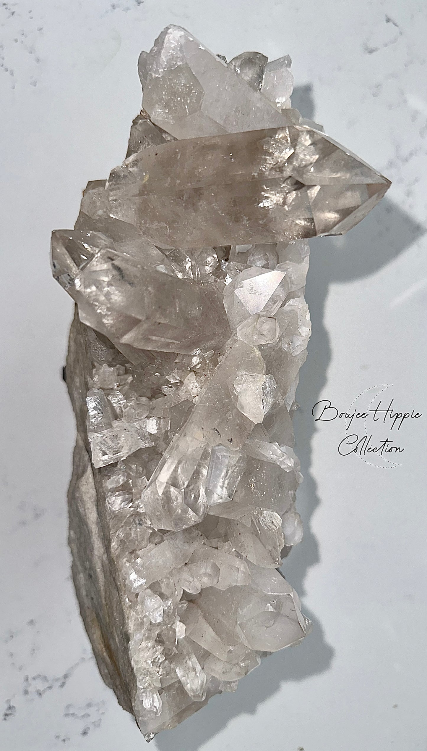 Clear Quartz Cluster w/Base